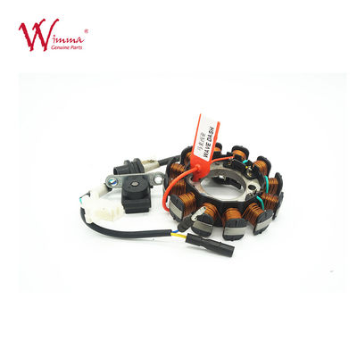 12 Poles Magnetic Coil In Bike , ISO9001 Wave Dash Magneto Stator Coil Motorcycle Magneto Coil