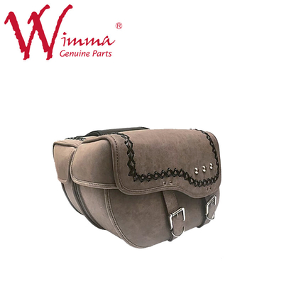 Racing Motorcycle Side Saddle Bag Da PU cho các phụ tùng