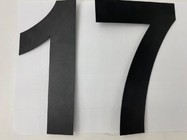 Số kim loại bên ngoài Wall Sign Công ty Laser Cut Letter Gold 3d Custom Trung Quốc