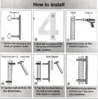Số chữ cái ký hiệu Bức tường bên ngoài kim loại tùy chỉnh OEM thép không gỉ ISO 9001