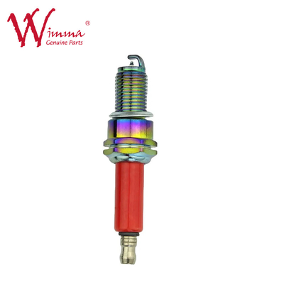 Motorcycle Spark Plug D8TC 9mm Cho Suzuki Motors Hợp kim niken Hiệu suất tốt Màu hỗn hợp