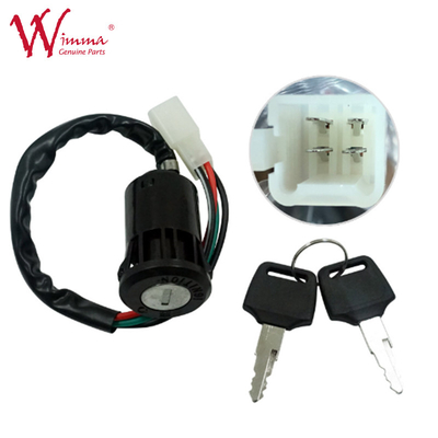 Motorcycle Ignition Switch Cho Honda CG125 4 Pin Đen Toàn cầu Với 2 Chìa khóa Và Giá cạnh tranh