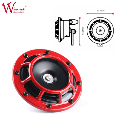 Motorcycle Speaker Horn Super Loud Blast Tone Grill Mount 12v Electric Horn 4ω Đen