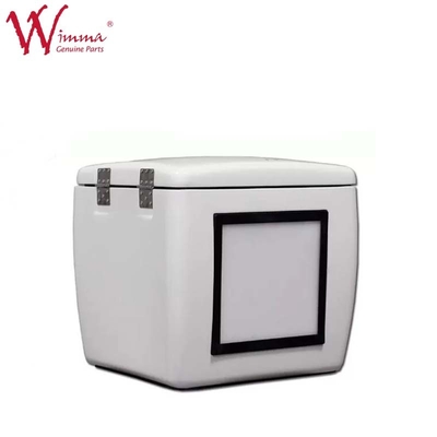 Hộp giao hàng bằng sợi thủy tinh Jumbo Box Màu trắng với đèn LED Hiệu suất tốt 85 L FRP 500mm * 485mm * 495mm