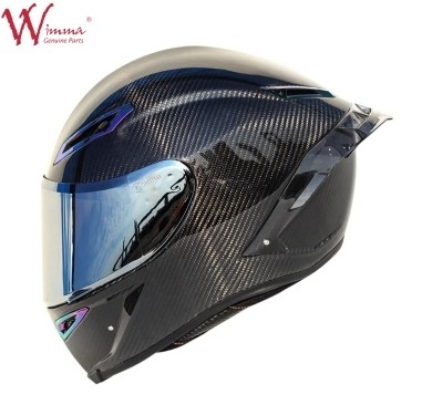 Full Face Motorcycle Helmet Retro Carbon Fiber Ventilation tuyệt vời thoải mái và phù hợp