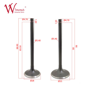 Van hút và van xả xe máy, van xả động cơ chính QM200GY