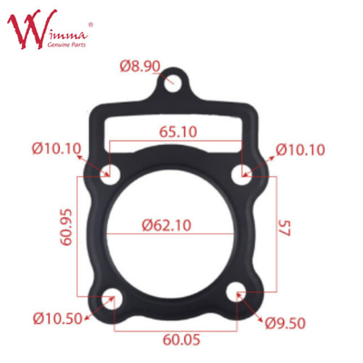 Motorcycle Engine Cylinder Block Motorcycle Cylinder Kit ATV CG150 Hợp kim nhôm