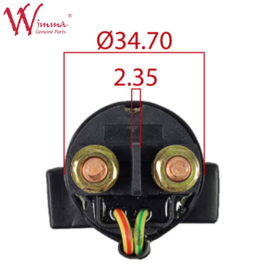 Xe máy điện Relay màu đen cho XY12530A nhà sản xuất Trung Quốc nhựa