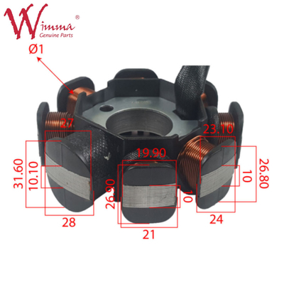 Xe máy Magnetic Stator Coil Complete FX250AK47 ISO9001 được liệt kê