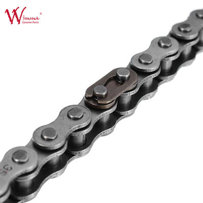 Đặt dây chuyền và dây chuyền phổ quát sử dụng lâu CD70 420 Pit Bike Chain ISO9001