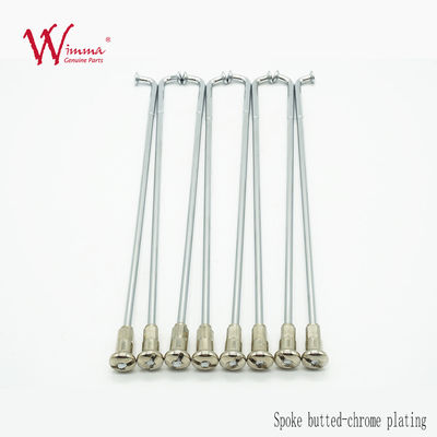 Custom 3/8 inch Stainless Steel 304 Xe máy Spoke Set ISO9001 Chứng nhận bánh xe Spokes và núm vú
