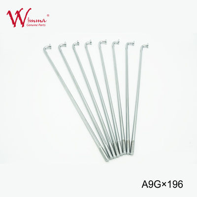 Xe máy Spoke Set với Nipples bán buôn chất lượng cao A9G 196mm chiều dài Dirt Bike