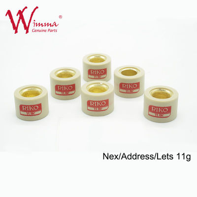 NEX/ ADDRESS/ LETS Scooter Variator Rollers Tốc độ biến đổi cho xe máy OEM Chất lượng cao