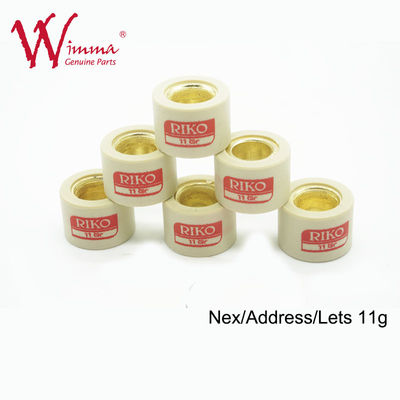 NEX/ ADDRESS/ LETS Scooter Variator Rollers Tốc độ biến đổi cho xe máy OEM Chất lượng cao