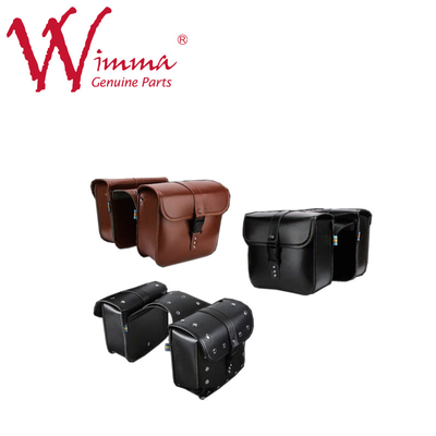 Motorcycle Saddle Tail Bag Custom PU Da có thể tháo rời ghế sau bên ISO9001